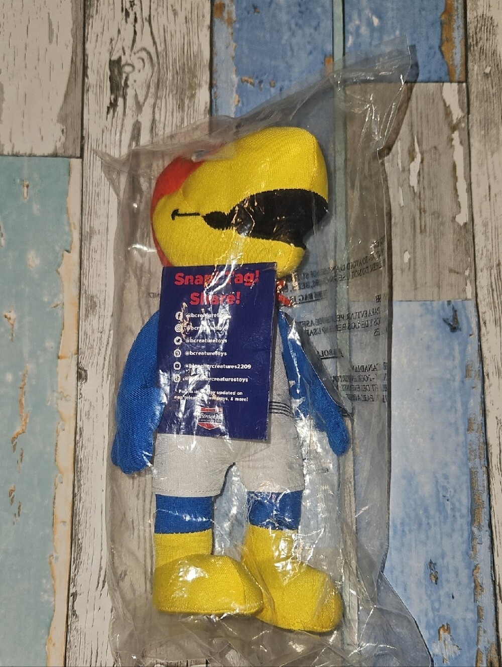 Nwt Bleacher Creatures Kansas Jayhawks Big Jay 10" Mascot Plush Figure